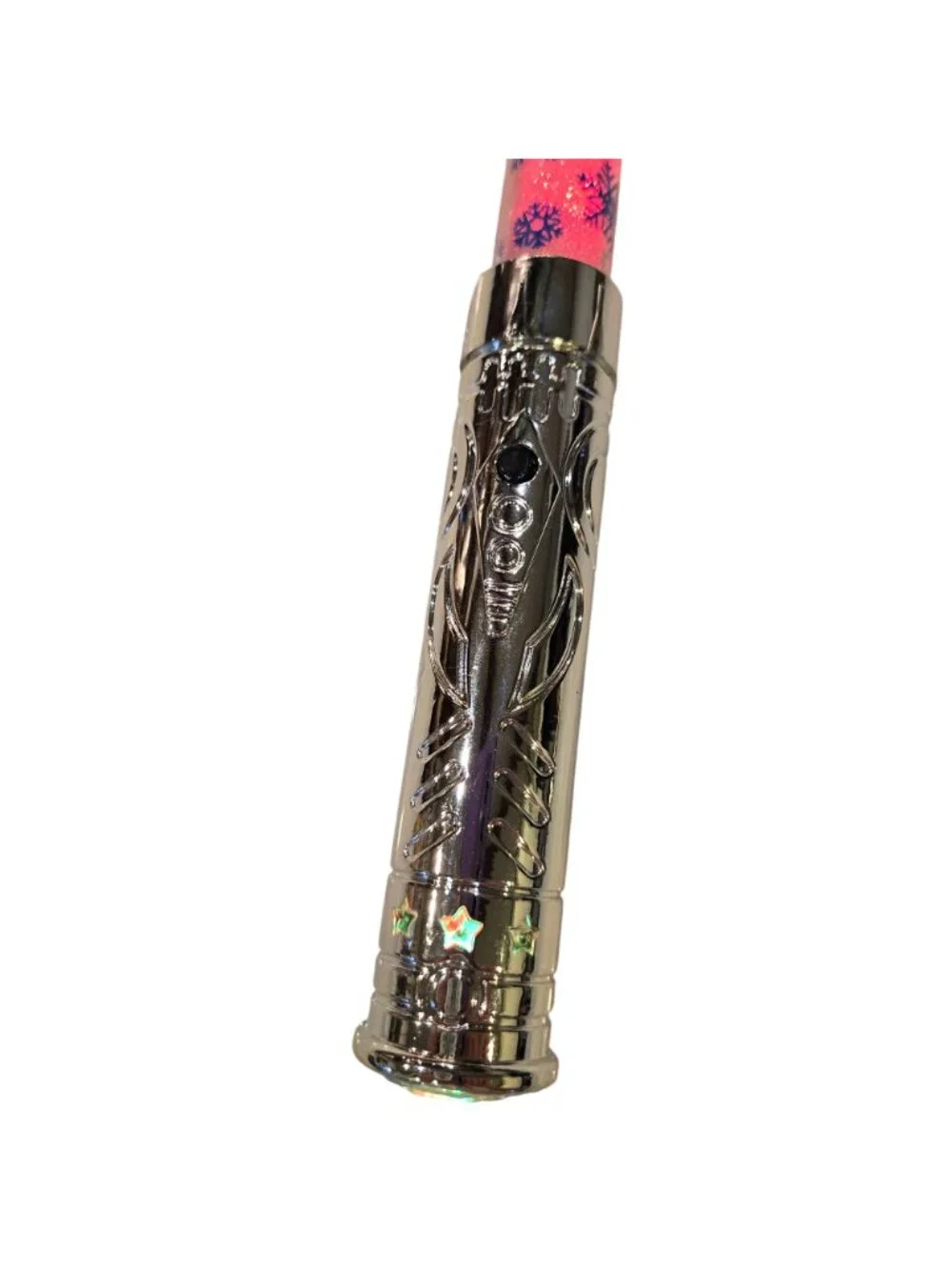 Ice Princess Color Changing Snowflake Light Up Wand Flashing Blinking Works